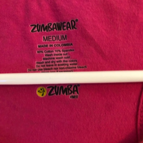 Zumba Pink “JOIN THE PARTY” Tank Top - Picture 2 of 3